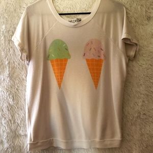 Wildfox ice cream shirt